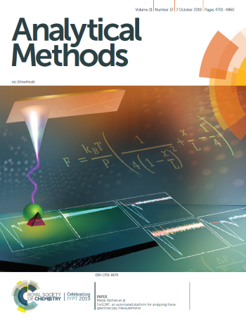 Analytical Methods Oct 2019 Cover